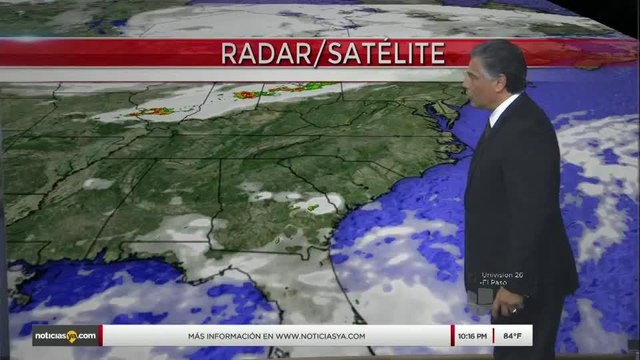 Pronóstico del Tiempo 10pm 090417