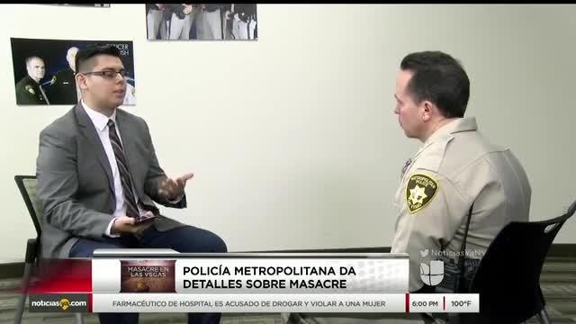 Noticias Nevada 6pm 101017 - 6PM LIVE ONE ON ONE ASSISTANT SHERIFF