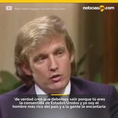Brooke Shields narra cómo Donald Trump la invitó a salir