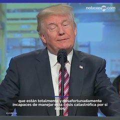 Trump: el gran agua que rodea a Puerto Rico