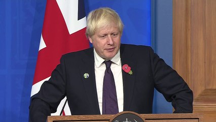 Boris Johnson gives an update on the Queen's health