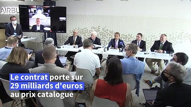 Dubaï: commande géante de 255 Airbus A321 par quatre compagnies