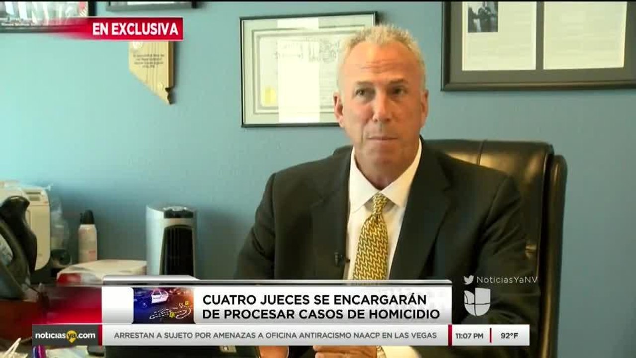 Noticias Nevada 11pm 083117 - JUECES CASOS DE HOMICIDIOS
