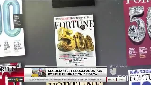 Noticias Nevada 11pm 082917 - Clip DACA ECONOMY