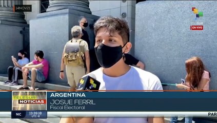 Más de 30 millones de argentinos concurren a las urnas para votar