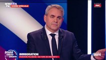 Xavier Bertrand sur la frontière polono-biélorusse: 