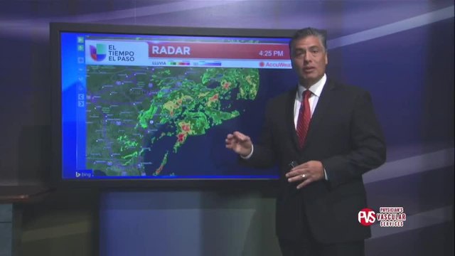Pronóstico del Tiempo 5pm 082817