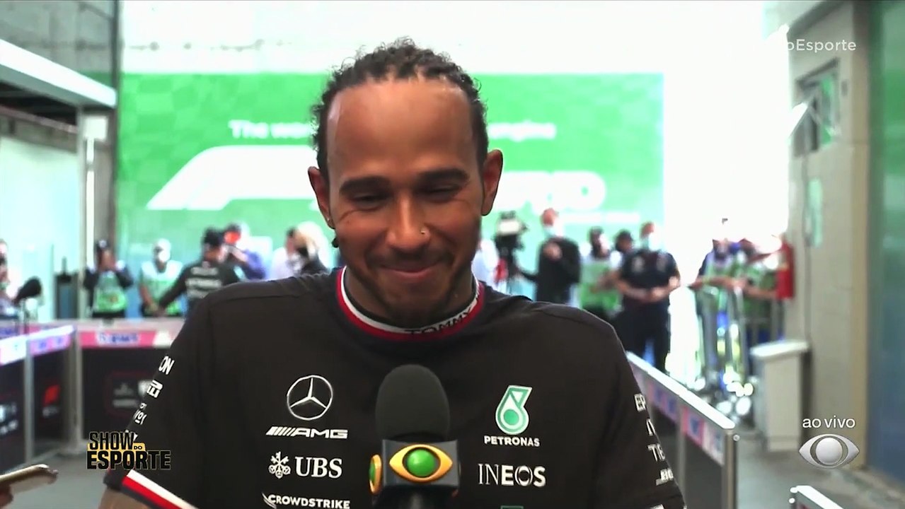 Lewis Hamilton deu um show! Largando em 10° lugar, o inglês fez belas ultrapassagens até chegar na 1° posição. Ele comentou sobre a torcida brasileira! Veja: #ShowdoEsporte #F1naBand #Hamilton