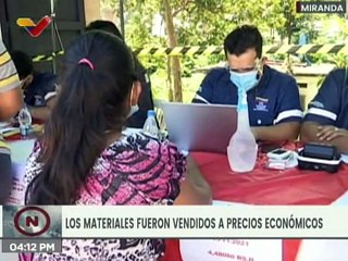 Gobierno Bolivariano realizó jornada de venta de cemento a precio justo en el Edo. Miranda
