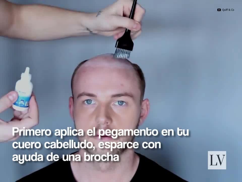 El hombre del peluquín