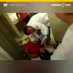 Mujer da a luz en el ba%c3%b1o de un hospital en Tabasco.mp4
