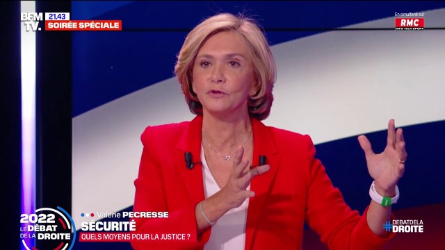 Valérie Pécresse: Il faut que la peur change de camp, on vit dans une société de totale impunité