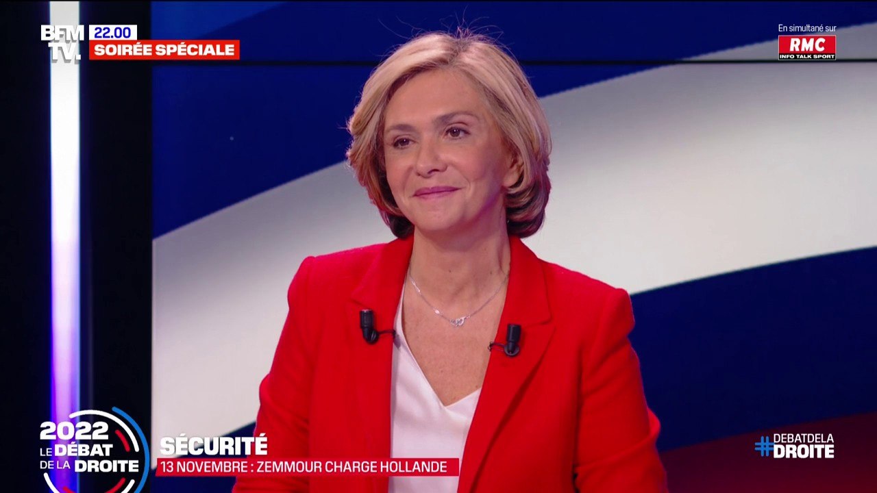 Valérie Pécresse à propos d'Éric Zemmour: "Je ne peux pas travailler avec quelqu'un qui a une vision de la femme comme d'un être inférieur"