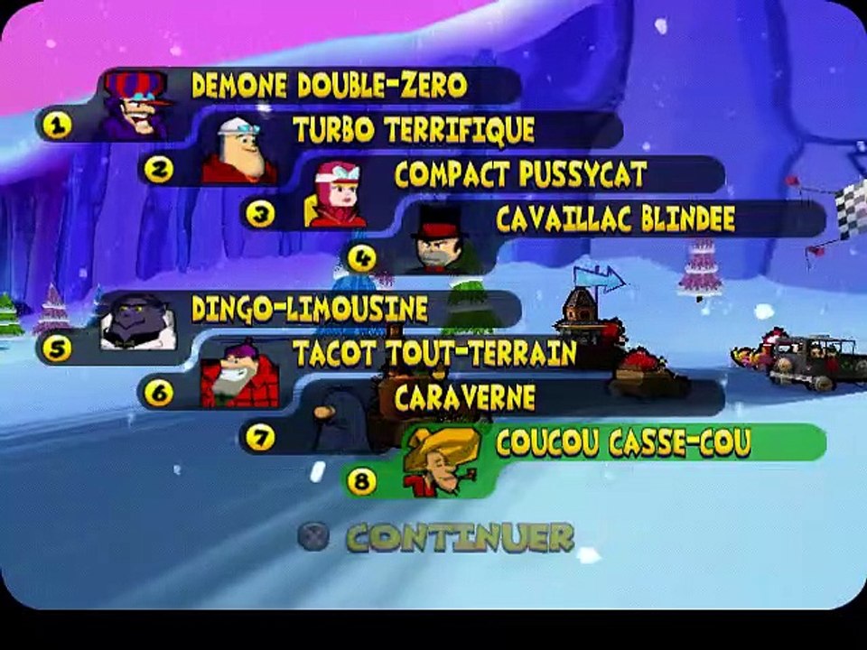 Les Fous du Volant : Satanas et Diabolo online multiplayer - ps2