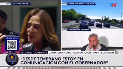 El furcio de Victoria Tolosa Paz