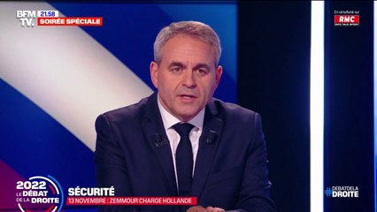 Xavier Bertrand: "Visiblement, dignité et respect ne sont pas deux notions qui habitent Monsieur Zemmour"
