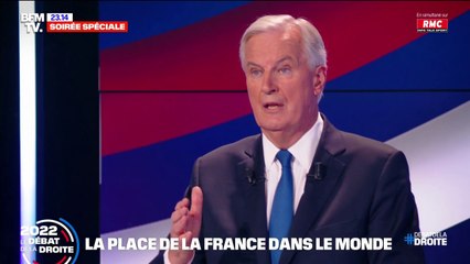 Crise des sous-marins: pour Michel Barnier, "ce n'est pas une visite de la vice-présidente américaine ni un coup de fil avec le président américain qui peuvent effacer cette humiliation"