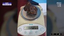 [이슈톡] 국경 검문서 발견된 돌‥알고보니 3억짜리 운석