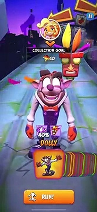 Dolly Crash Bandicoot - Crash Bandicoot: On The Run!