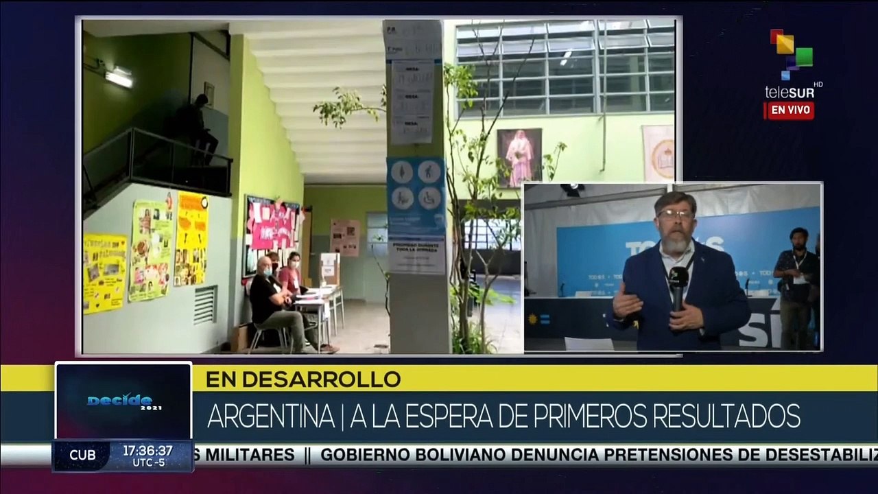 Argentina espera los primeros resultados de comicios legislativos