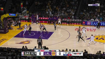 NBA : Les Lakers résistent au comeback des Spurs