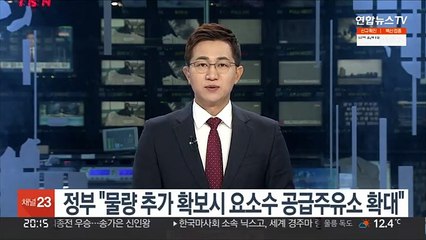 정부 "물량 추가 확보시 요소수 공급주유소 확대"