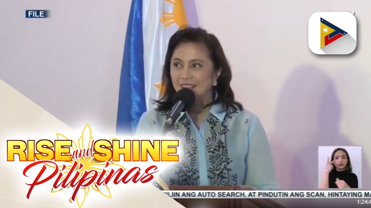 VP Robredo, ‘chill lang’ sa substitution sa ilang mga kandidato para sa halalan sa 2022