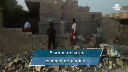 Dos sismos golpean Irán el mismo día; reportan al menos un muerto