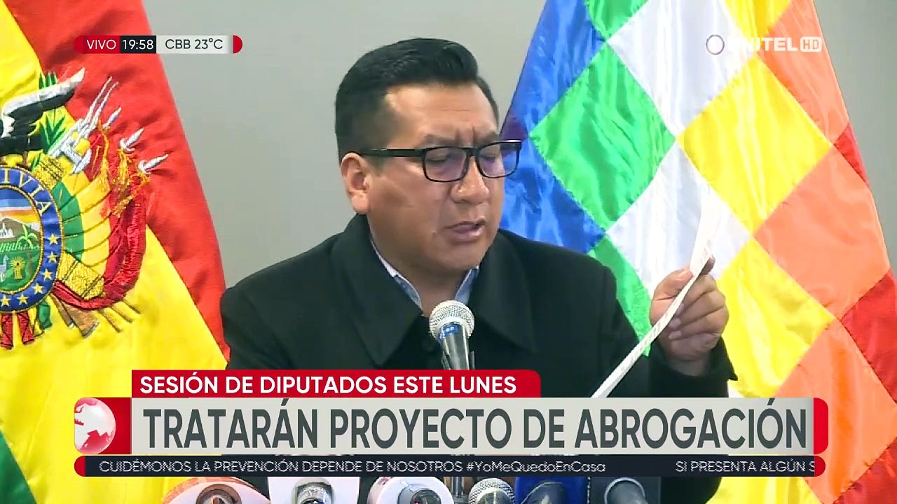 Diputados tratará la abrogación de la Ley 1386 este lunes desde las 18:00