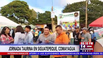 Exitosa jornada taurina y monta de caballos en Siguatepeque
