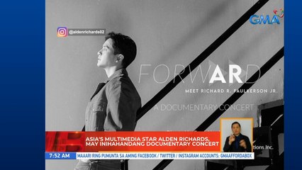 Asia's multimedia star Alden Richards, may inihahandang documentary concert | UB