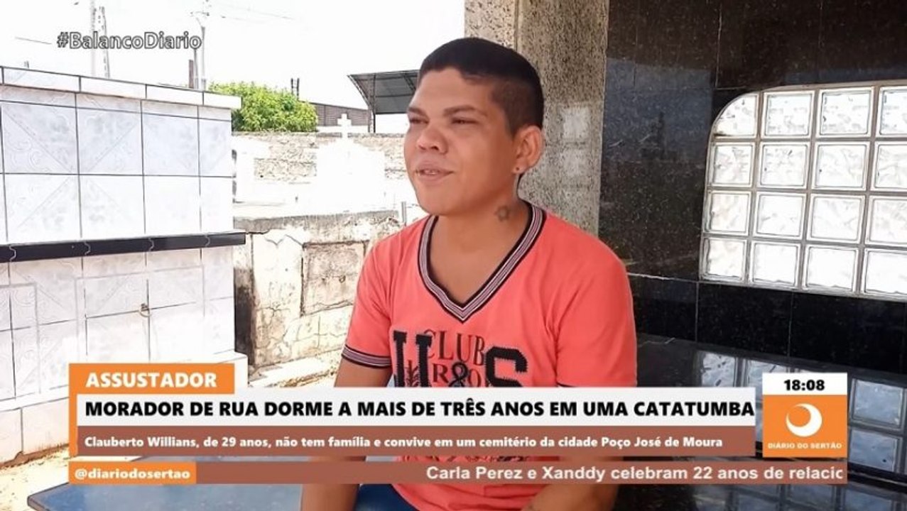 Homem que mora em cemitério no Sertão da PB, pode ganhar casa através do Razões para Acreditar