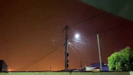 Madrugada é marcada por chuvas com trovões e relâmpagos no Alto Sertão da Paraíba