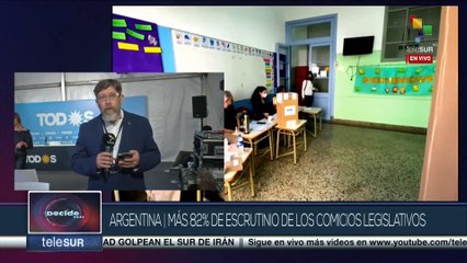 Continúa el escrutinio de los votos legislativos en Argentina