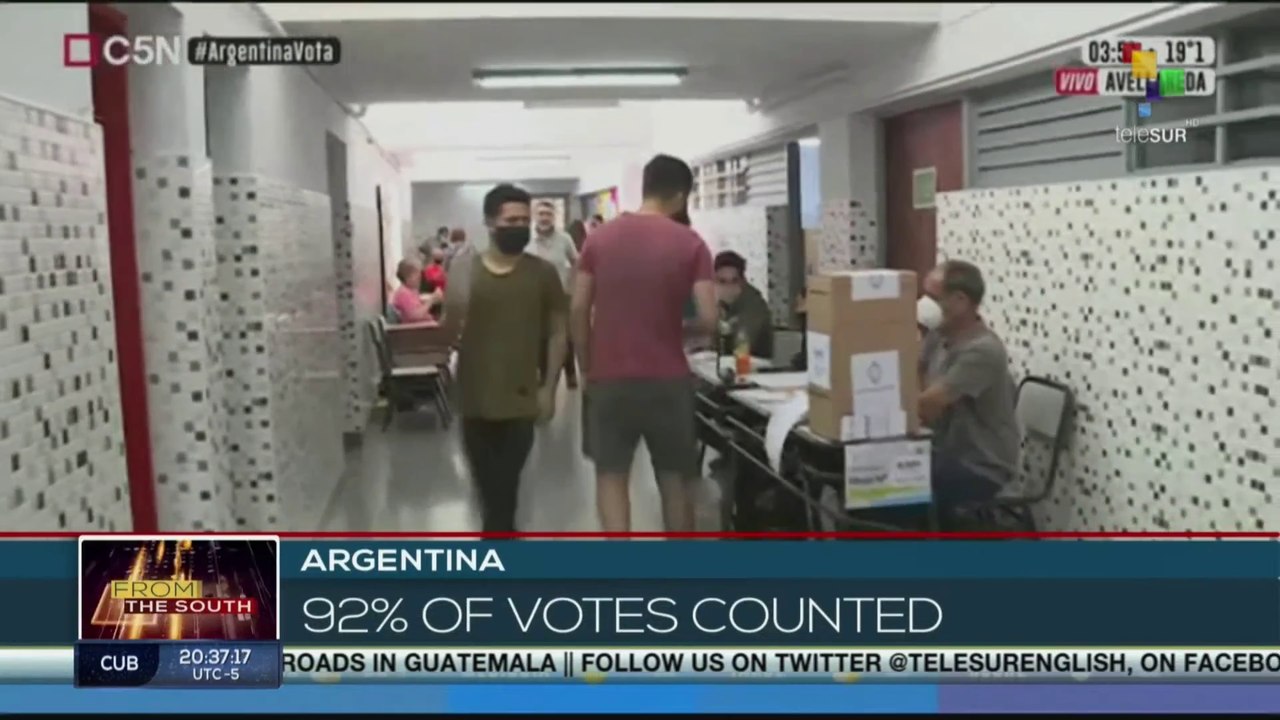 FTS 21:30 14-11: Polls are closed in the legislative elections of Argentina