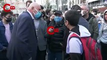 Sokak röportajında gurbetçi şiddeti: AKP için adam dövdü