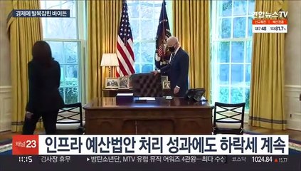 Скачать видео: 경제에 발목잡힌 바이든…지지율 또 최저치