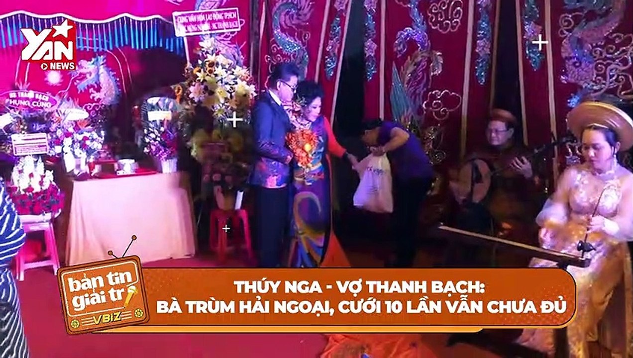 Thúy Nga - vợ MC Thanh Bạch: "Bà trùm" hải ngoại, đám cưới 10 lần, mặc áo dài 5m ở máy bay | Điện Ảnh Net