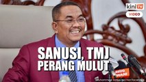 'Apa punya peluru 'kapoq' tala ikut suka dia' - Sanusi jawab TMJ