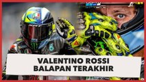 Haru! Valentino Rossi Resmi Pensiun Usai Tuntaskan MotoGP Valencia 2021