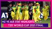 NZ vs AUS Stat Highlights T20 World Cup 2021 Final: Australia Win Their Maiden Title