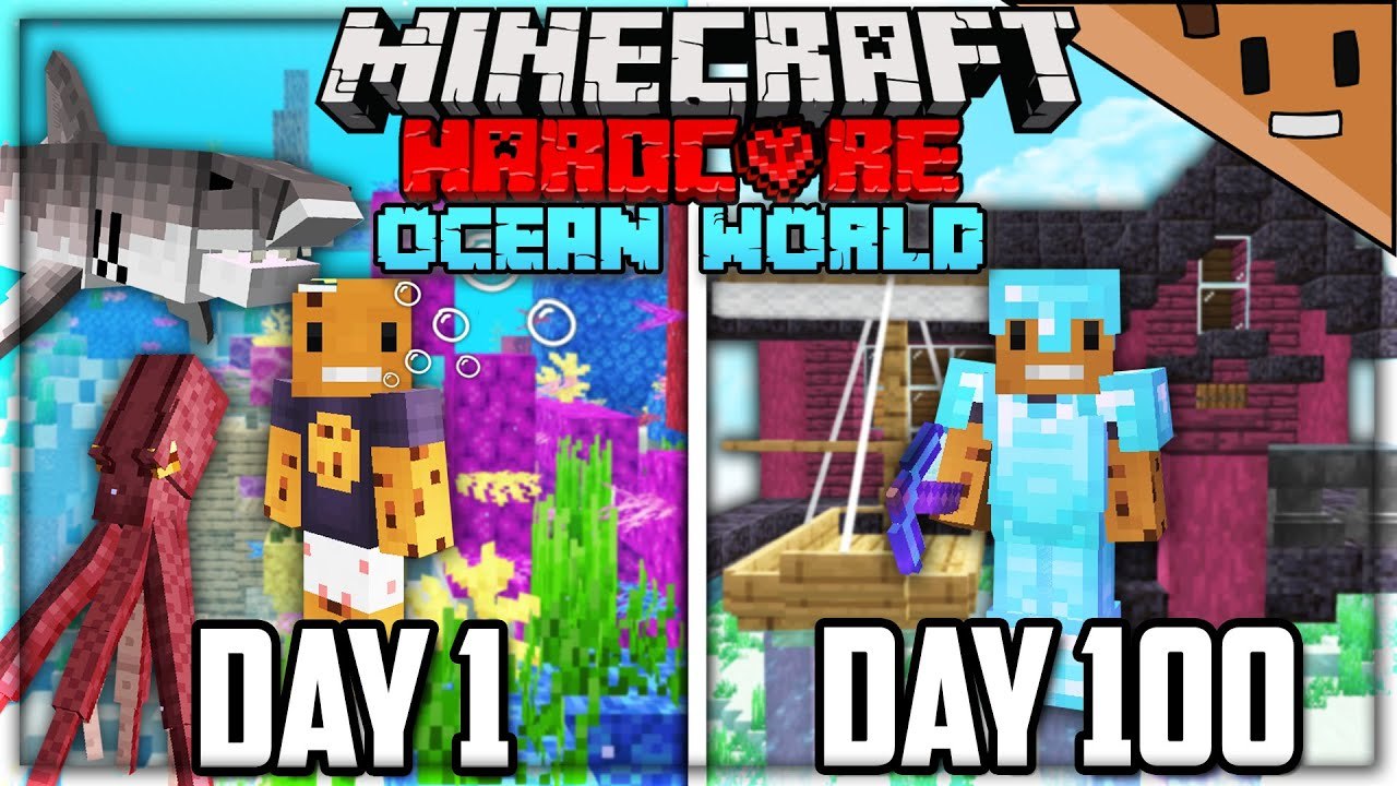 I Survived 100 DAYS as BOXY BOO in HARDCORE Minecraft! - video Dailymotion