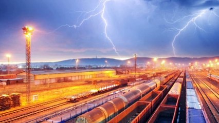 Why lightning arrestor used only on electric locomotives not on entire train ?