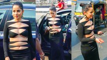 Urfi Javed In Hot Black Outfit After Bigg Boss OTT | #Spotted