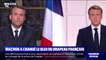 Pourquoi le bleu du drapeau français a été modifié par Emmanuel Macron
