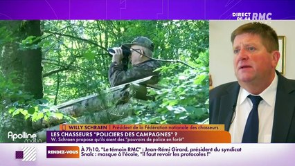 On peut tout dire sur RMC : Les chasseurs "policiers des campagnes" ? - 15/11