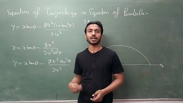 Kinematics Lec-5, Equation of Trajectory or Equation of Parabola, NEET/IIT-JEE/11th/12th (AK Sir) What is projectile motion? What are the 3 types of projectile motion? What is projectile motion and its formula? What is projectile motion with example?