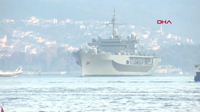 ABD'nin amiral gemisi Karadeniz'den ayrıldı