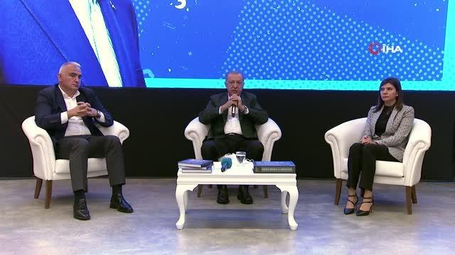 Cumhurbaşkanı Erdoğan: (1915 Çanakkale Köprüsü) Onlar bu işi öne çektikleri takdirde diyelim ki 2 ay daha öne çekmeleri tüm vatandaşımızın,...