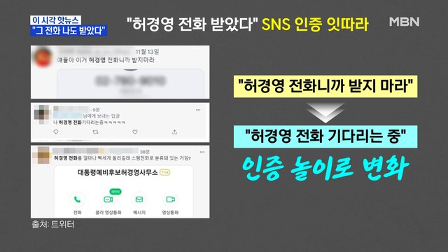 [MBN 프레스룸] 그 전화 나도 받았다